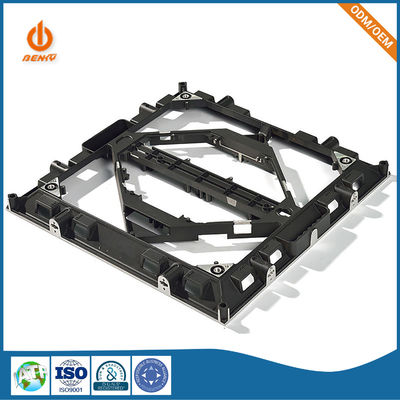 يموت الصب أجزاء الجدار الإطار الخلفي لوحة الألومنيوم داخلي HD شاشة عرض LED لوحة معززة سبيكة الجاذبية مجلس الوزراء