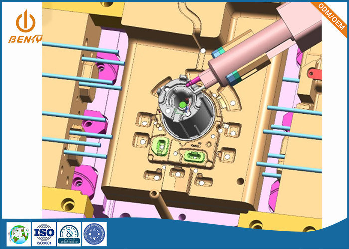 OEM ODM الألومنيوم يموت الصب أجزاء ماكينات لقطع غيار مضخة السيارات
