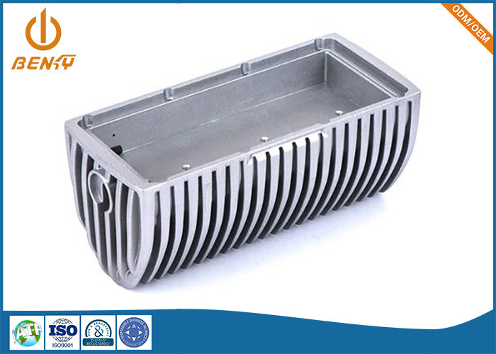 OEM ODM الألومنيوم يموت الصب LED الإسكان مخصصة مسحوق الطلاء