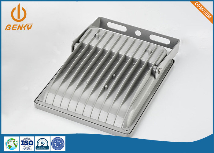 OEM ODM الألومنيوم يموت الصب LED الإسكان مخصصة مسحوق الطلاء