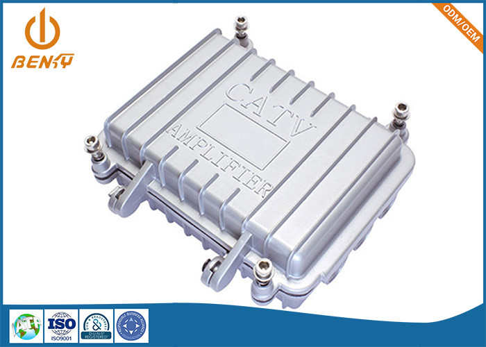 ISO TS16949 Telecom Heat Sink Parts الألومنيوم حقن صب